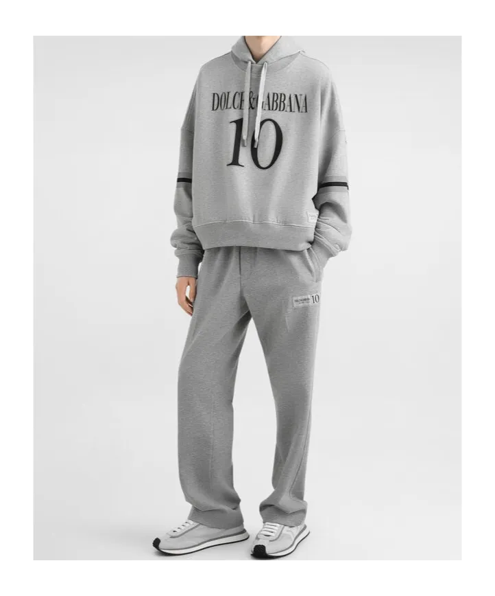 Logo Printed Jersey Jogging Pants