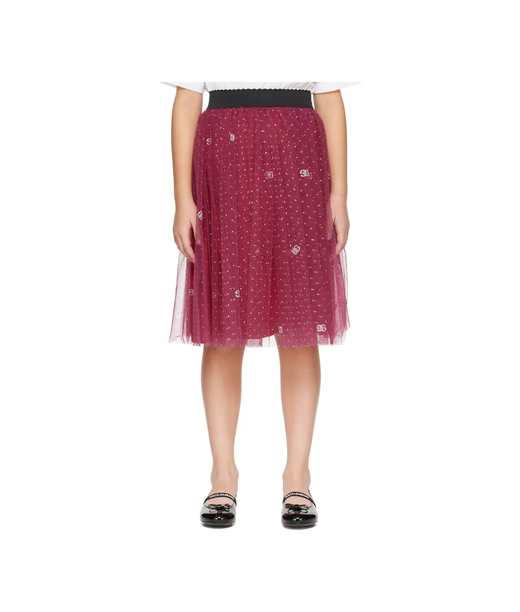 Logo-Print Skirt