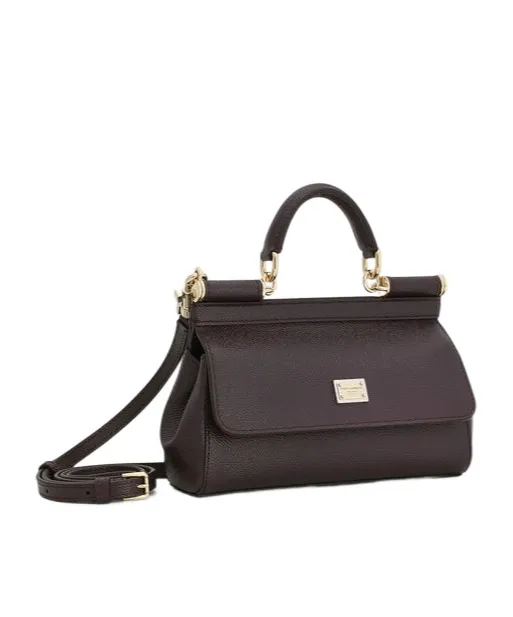 Logo Plaque Small Sicily Handbag