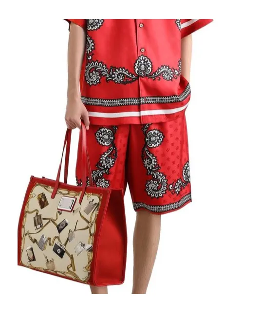 Bandana Printed Bermuda Shorts