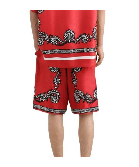 Bandana Printed Bermuda Shorts