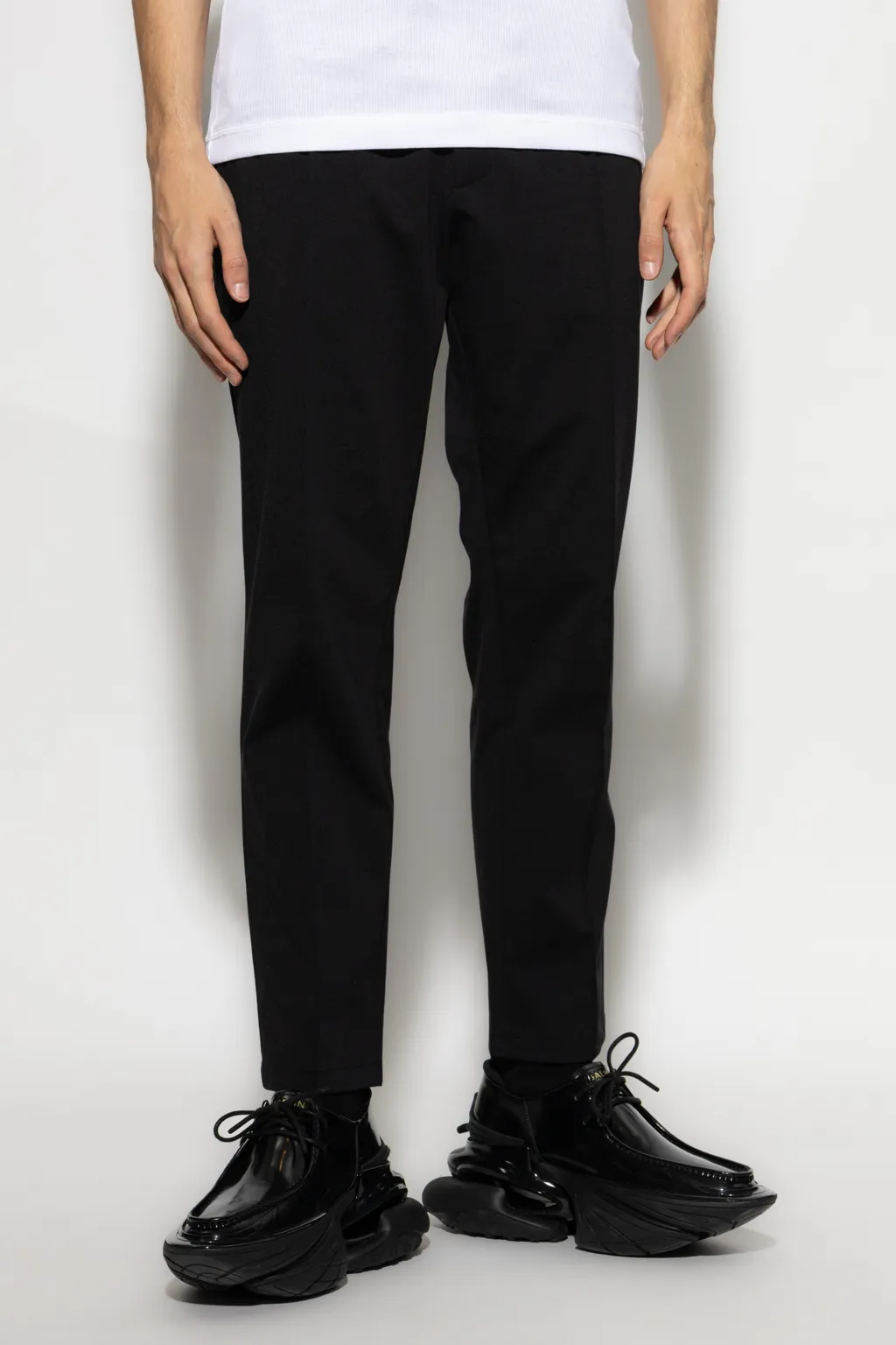 Elastic Waist Jogging Pants