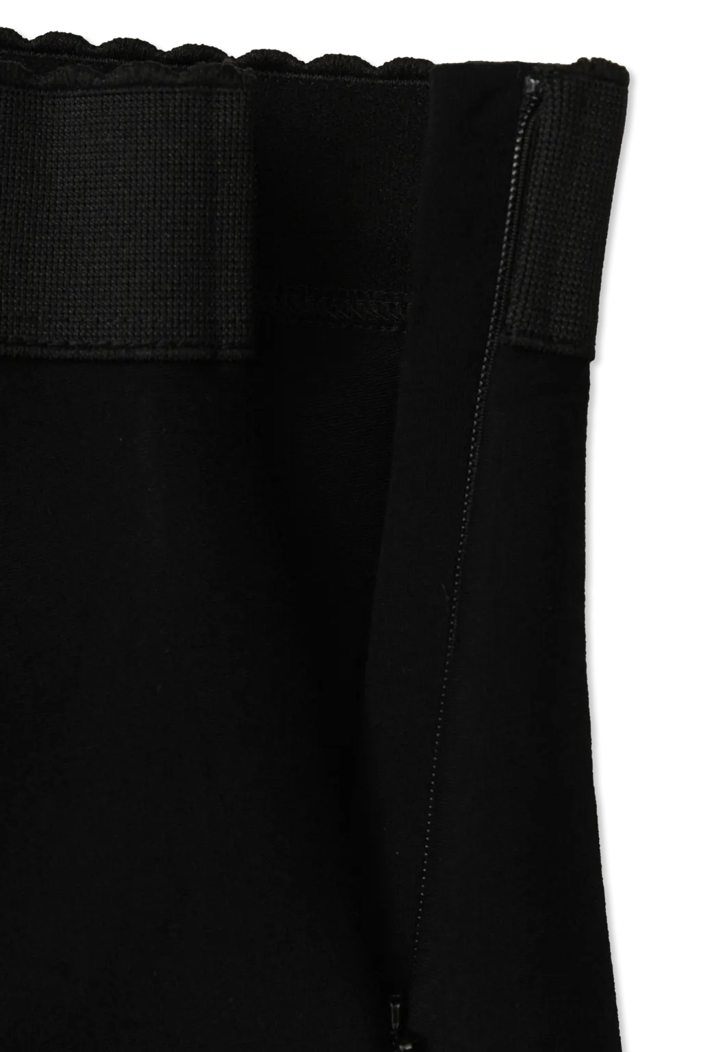 Logo Embroidered Pleated Skirt