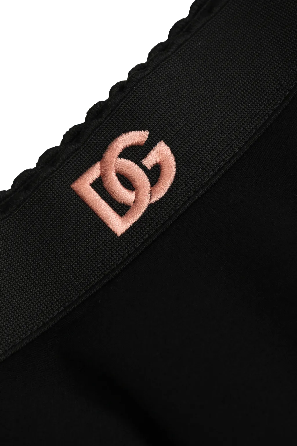 Logo Embroidered Pleated Skirt