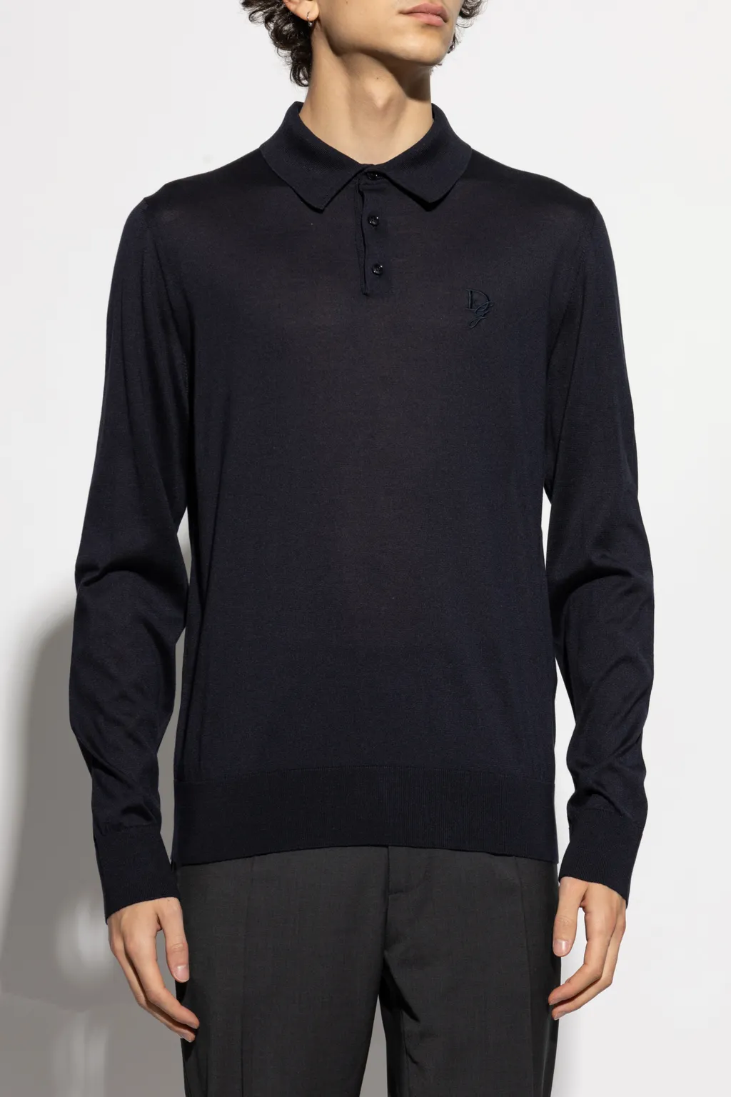 Dg Logo Embroidered Jumper
