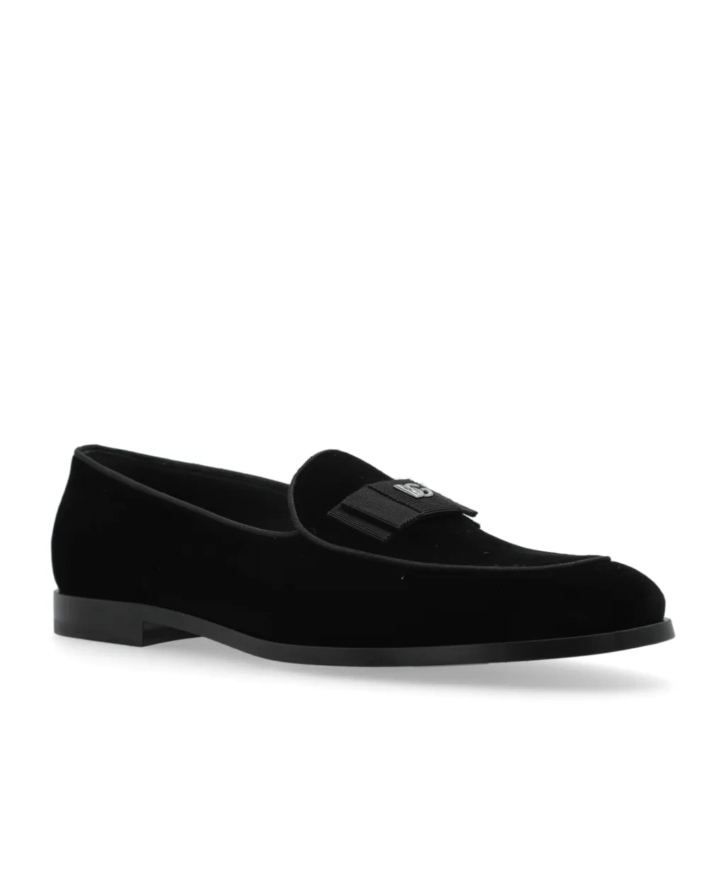 Dg Logo Plaque Loafers