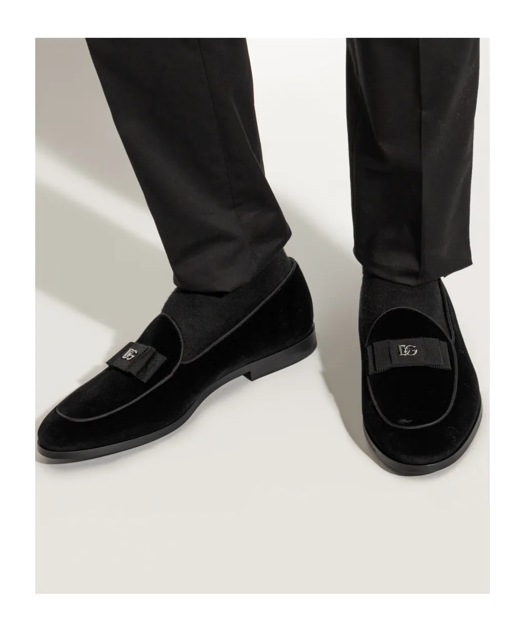 Dg Logo Plaque Loafers