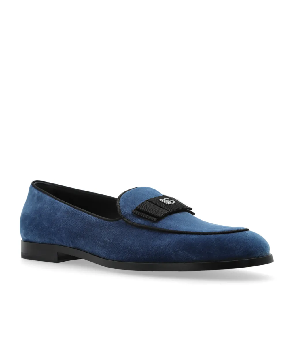 Dg Logo Plaque Loafers