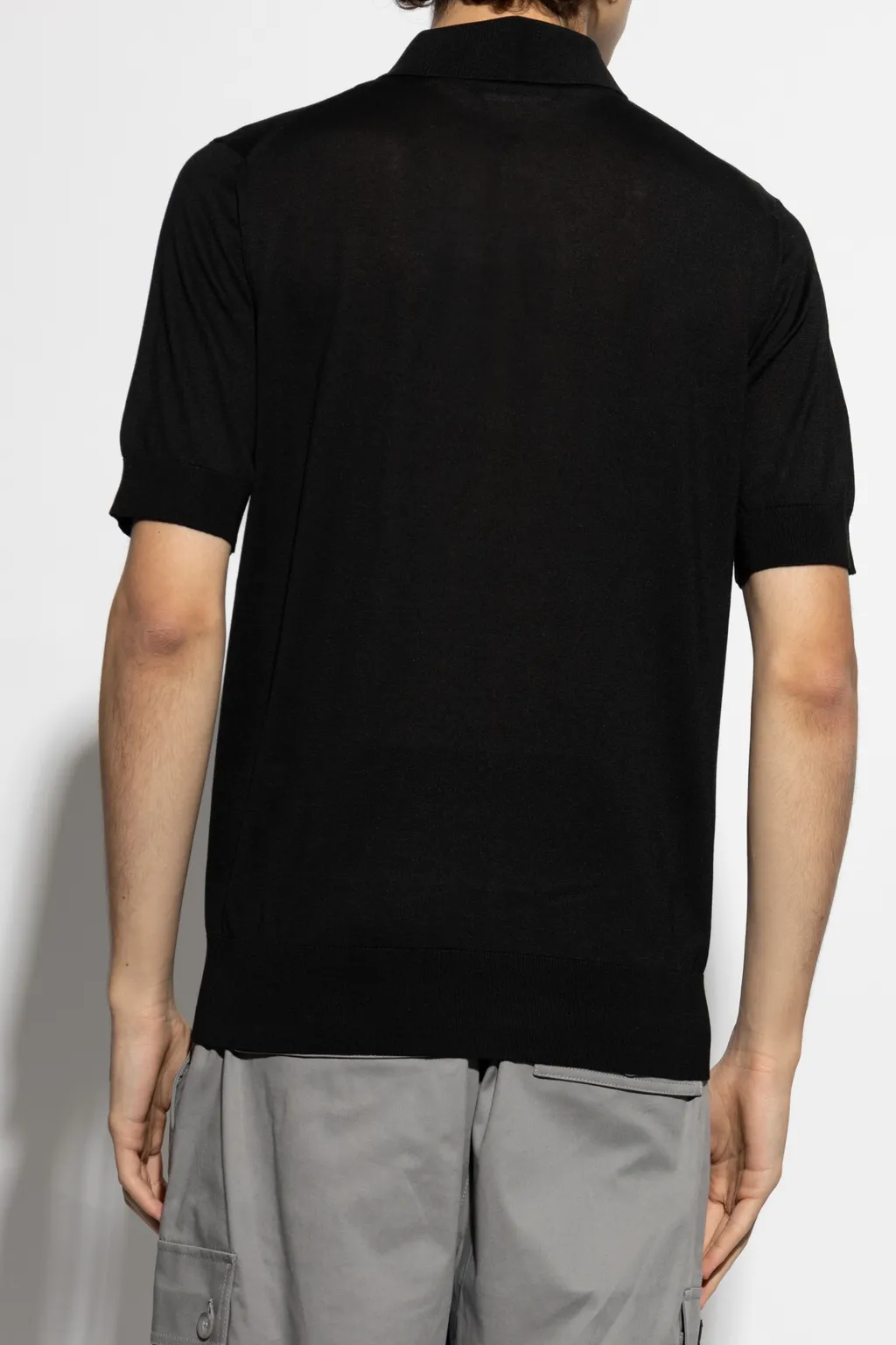 Logo Embroidered Polo Shirt
