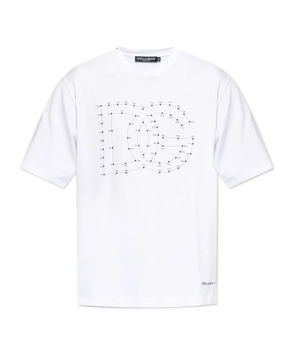 Logo Printed Crewneck T-Shirt