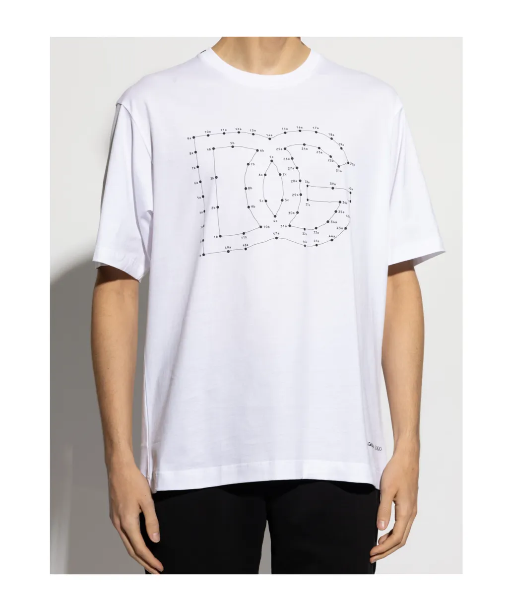 Logo Printed Crewneck T-Shirt