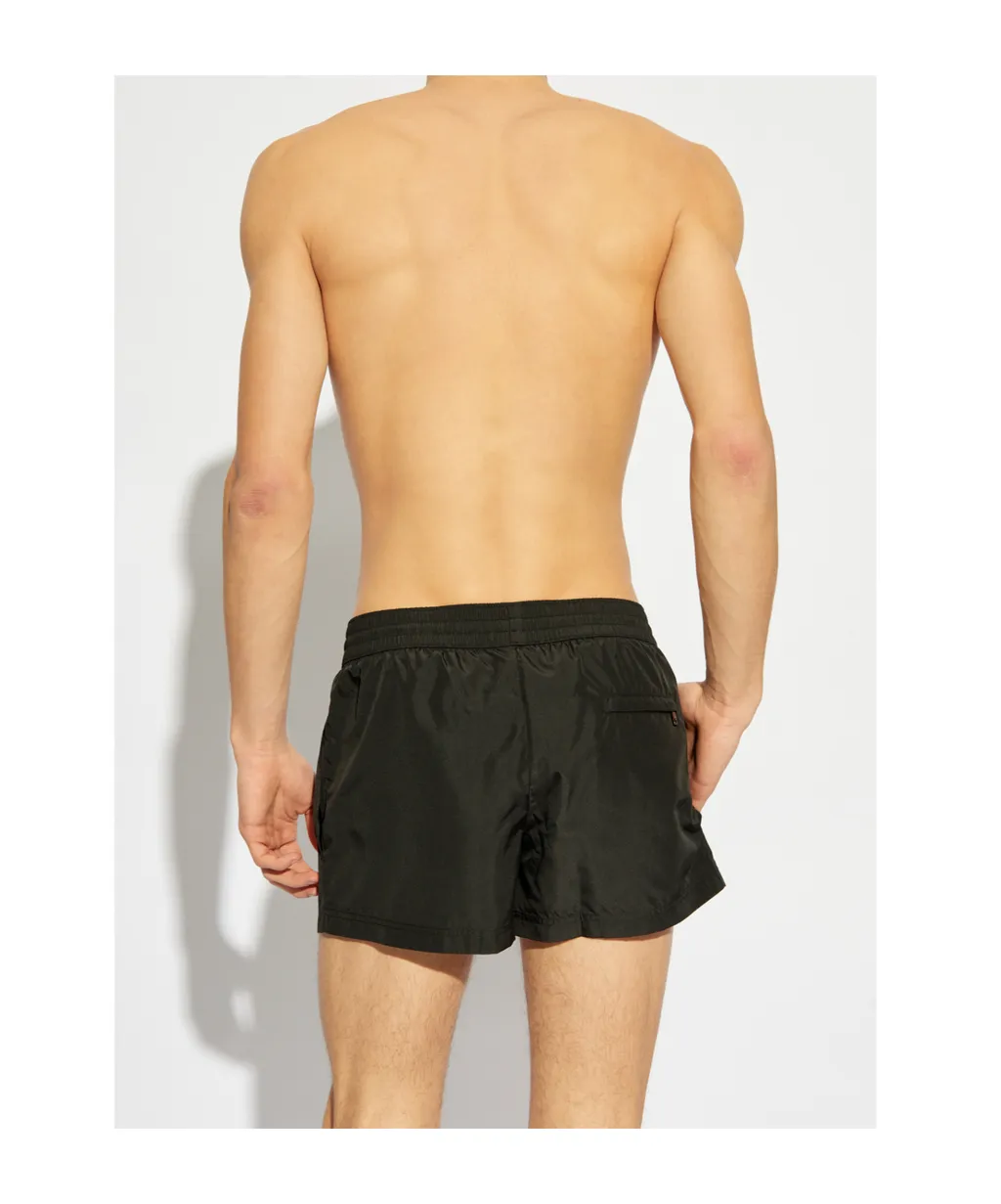 Logo Plaque Swim Trunks