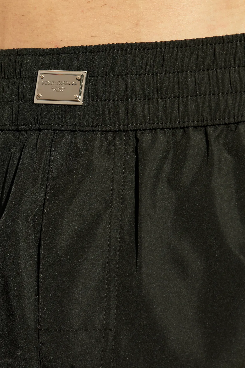 Logo Plaque Swim Trunks