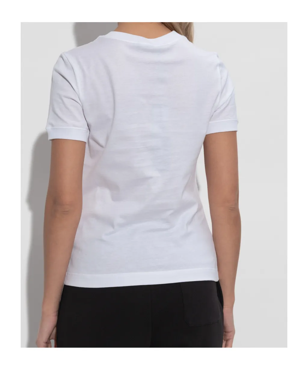 Logo Embroidered Crewneck T-Shirt