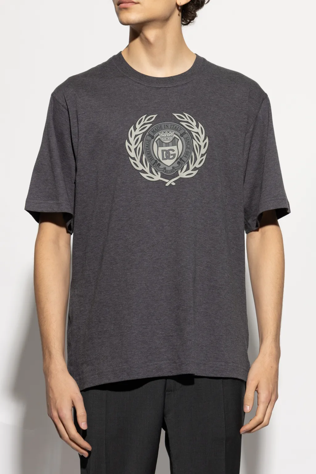 Logo Printed Crewneck T-Shirt