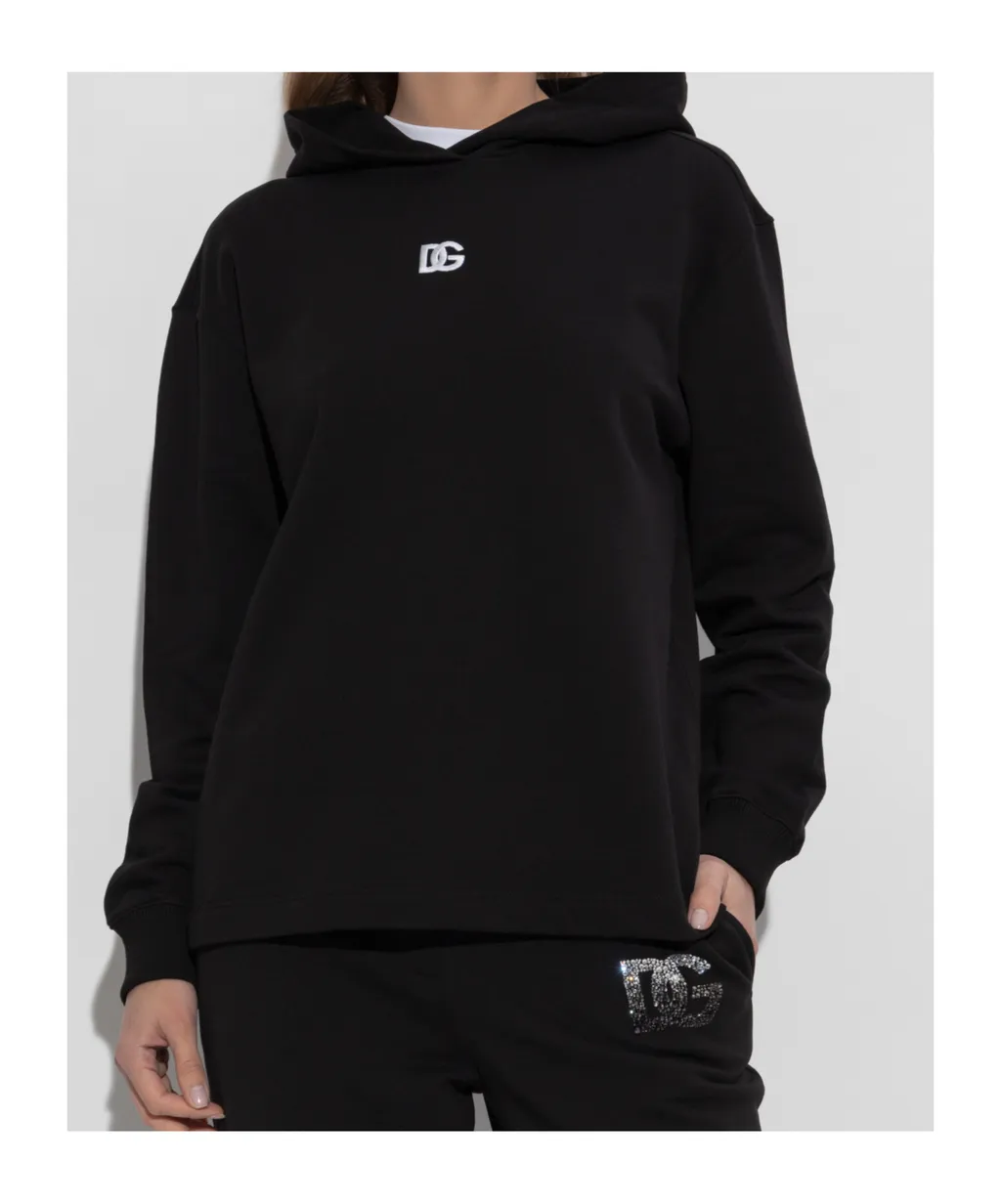 Logo Embroidered Hoodie