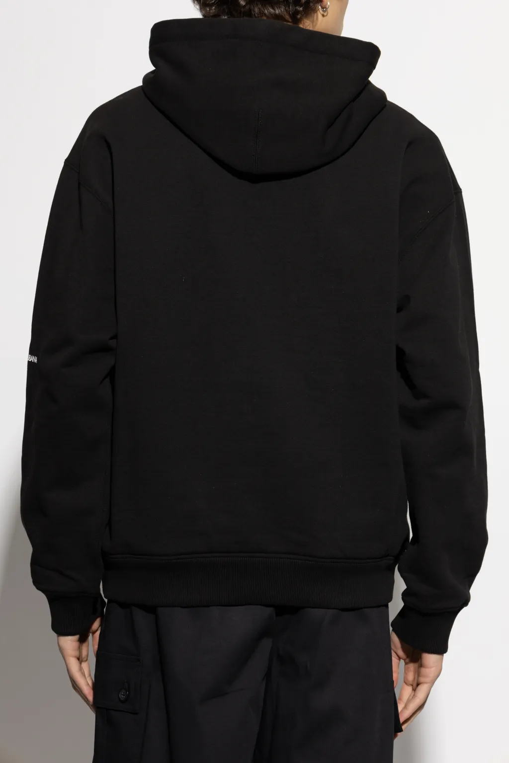 Logo Printed Drawstring Hoodie