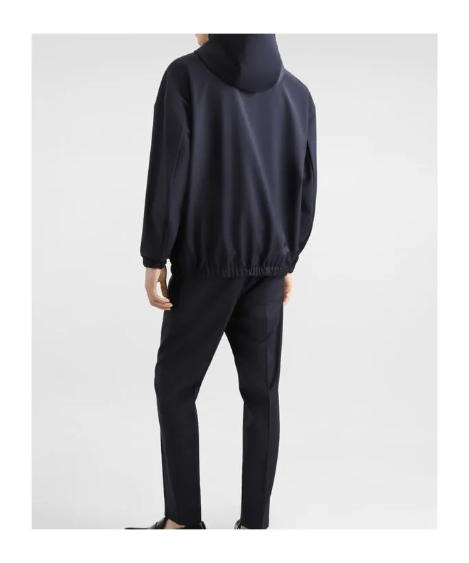 Logo Tag Hooded Jacket