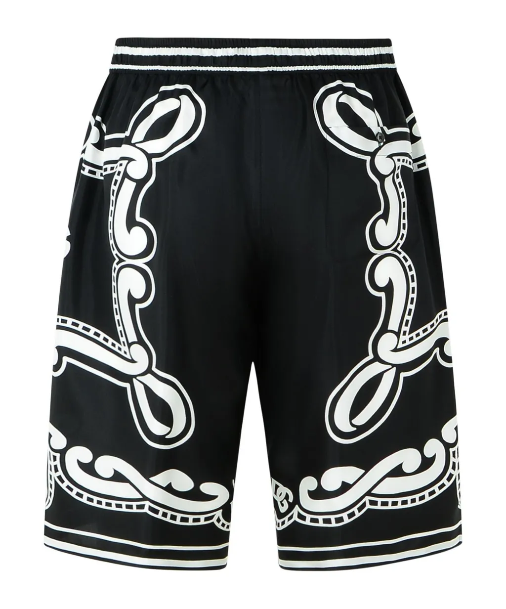 Bandanna Printed Shorts