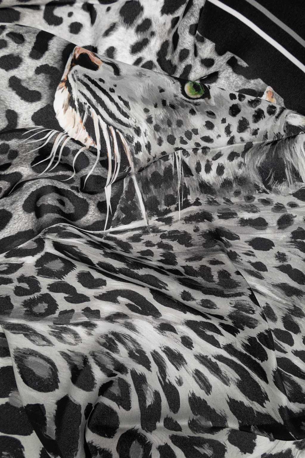 Leopard-Print Scarf