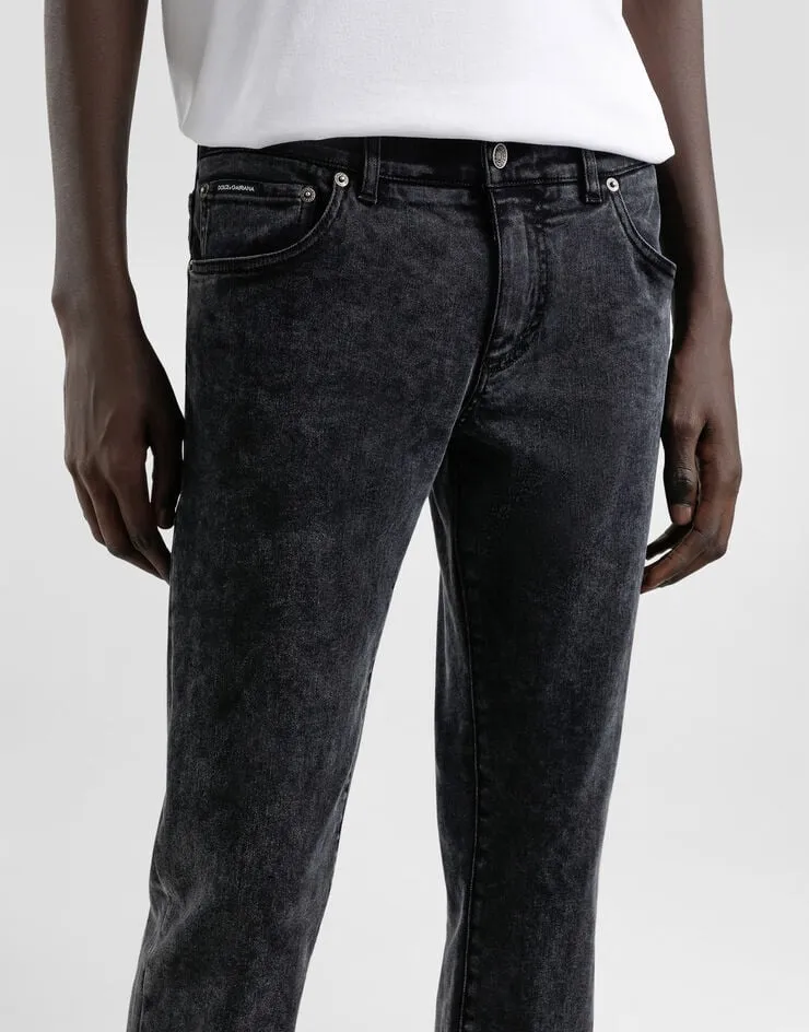 Logo Tag Skinny Jeans