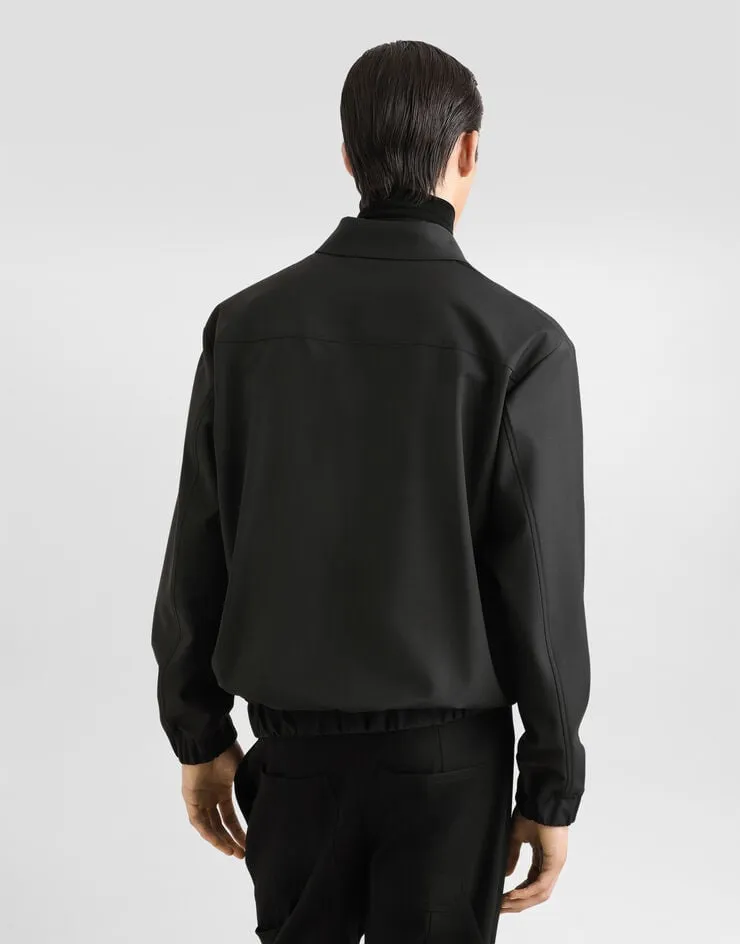 Logo Tag Zipped Jacket