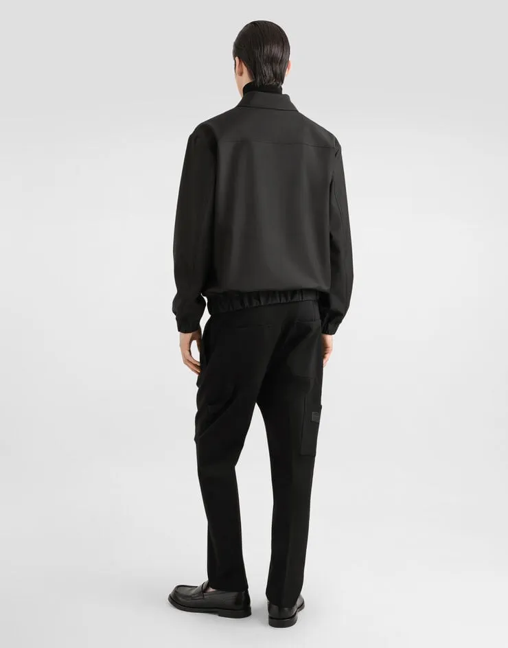 Logo Tag Zipped Jacket