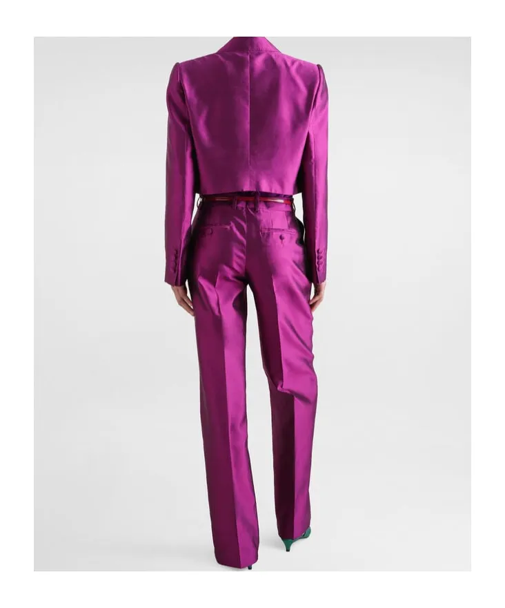 Pussybow-Collar Shirt