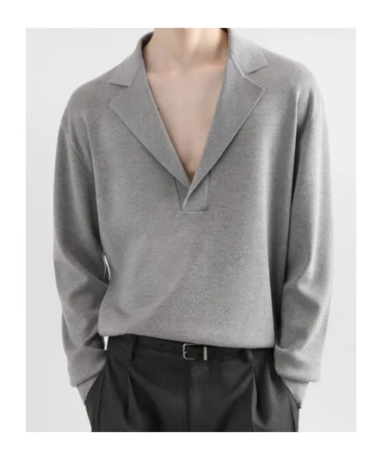 Dg Embroidered V-Neck Sweater