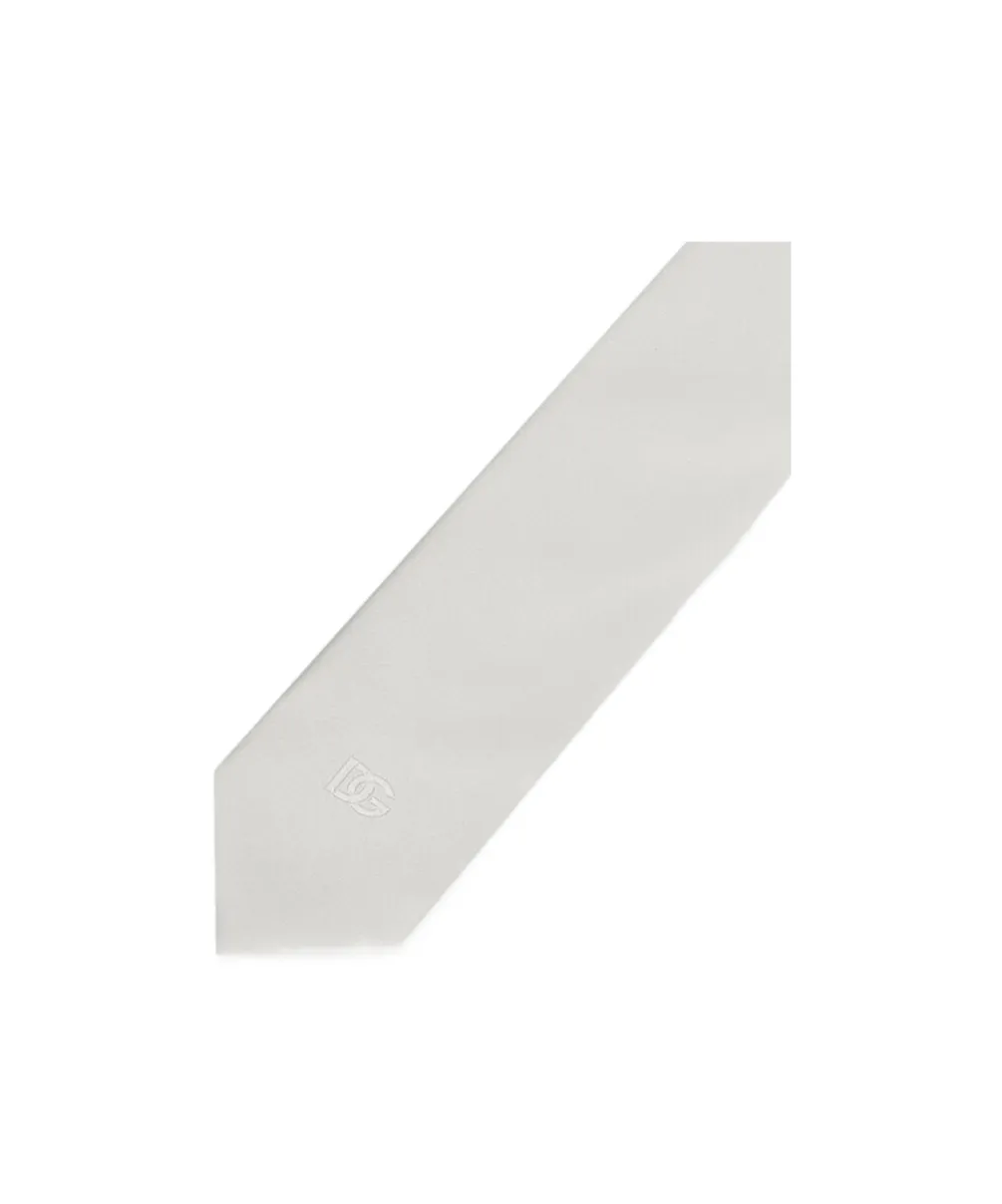 Logo Embroidered Classic Tie