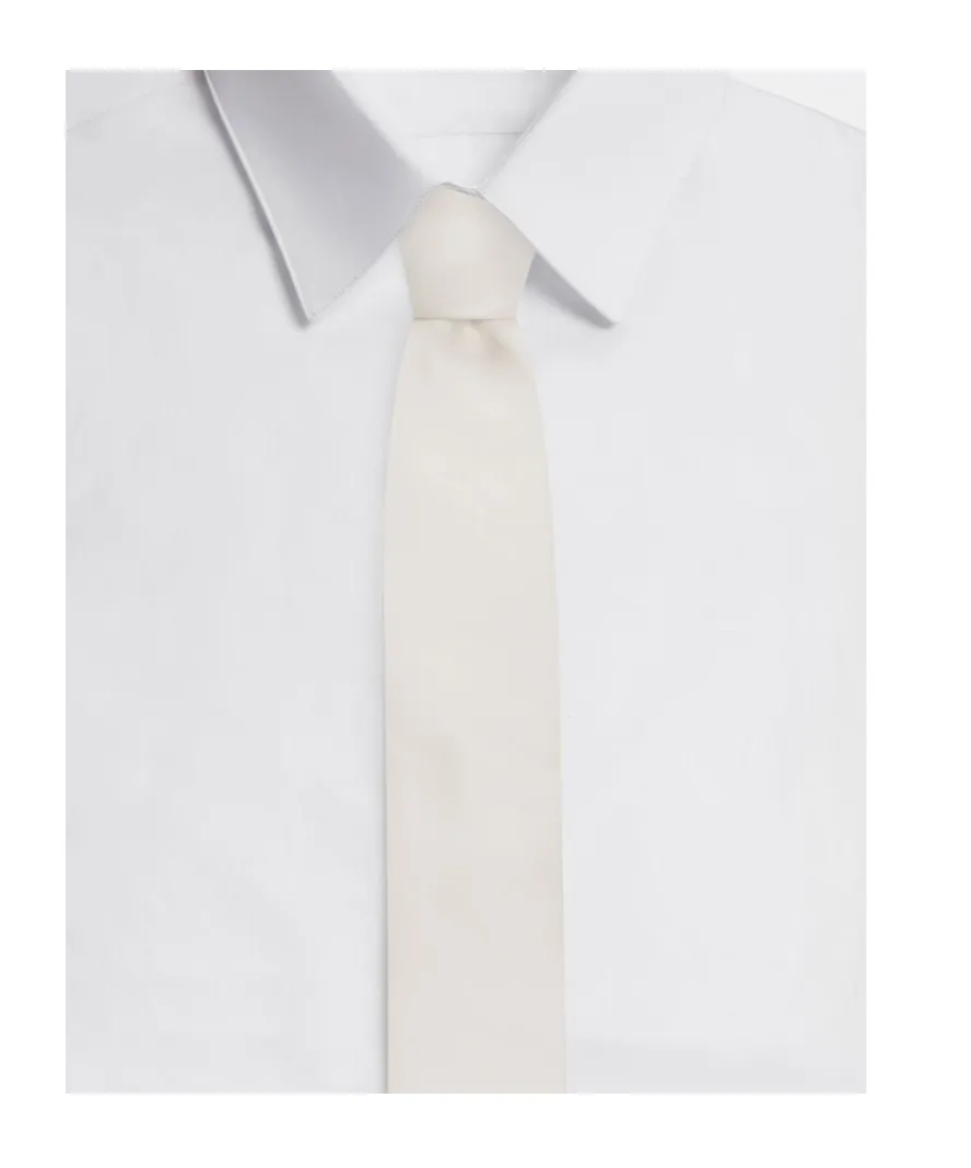 Logo Embroidered Classic Tie