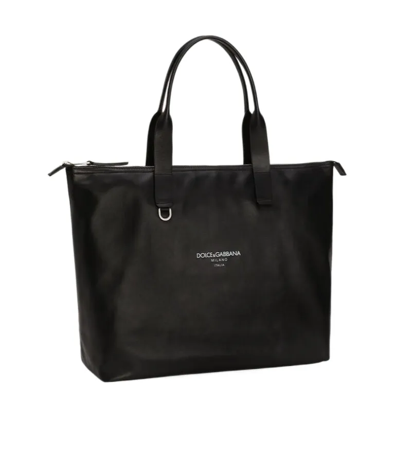 Logo Patch Medium Shopper Bag