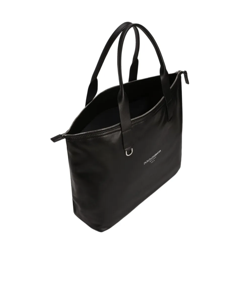 Logo Patch Medium Shopper Bag