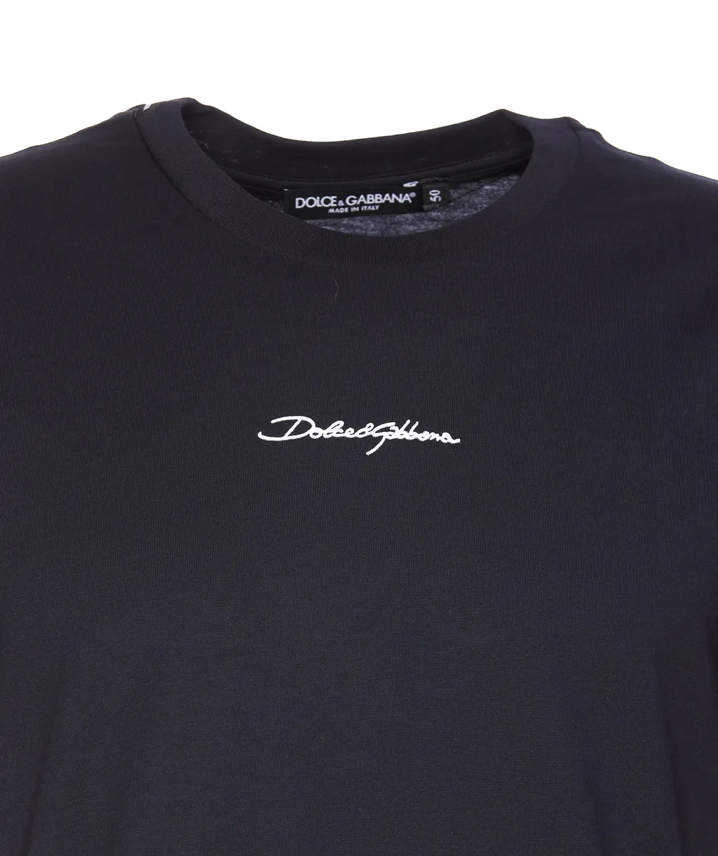 Logo Embroidered Crewneck T-Shirt