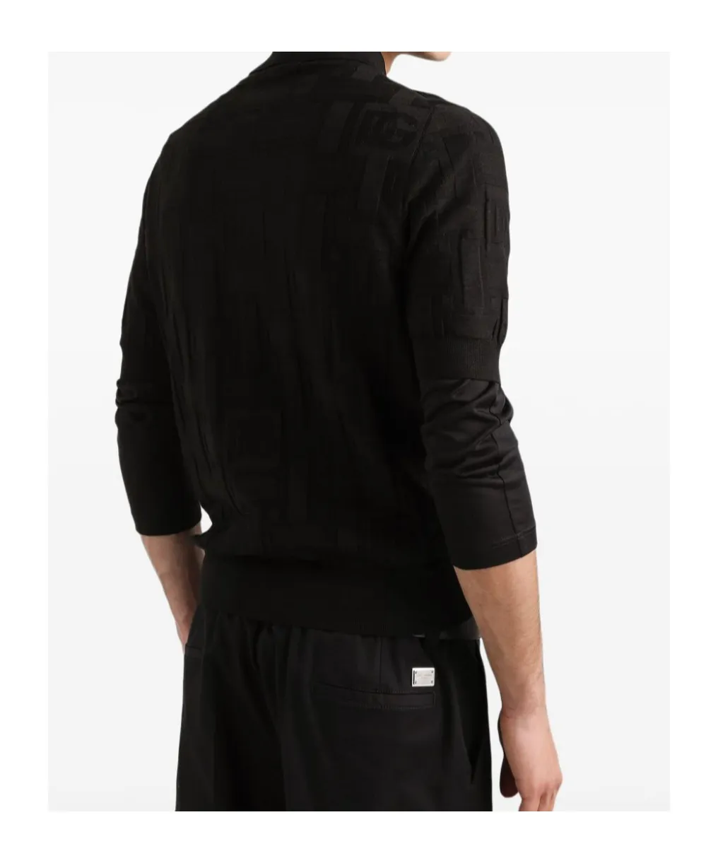 Logo Jacquard Polo Shirt