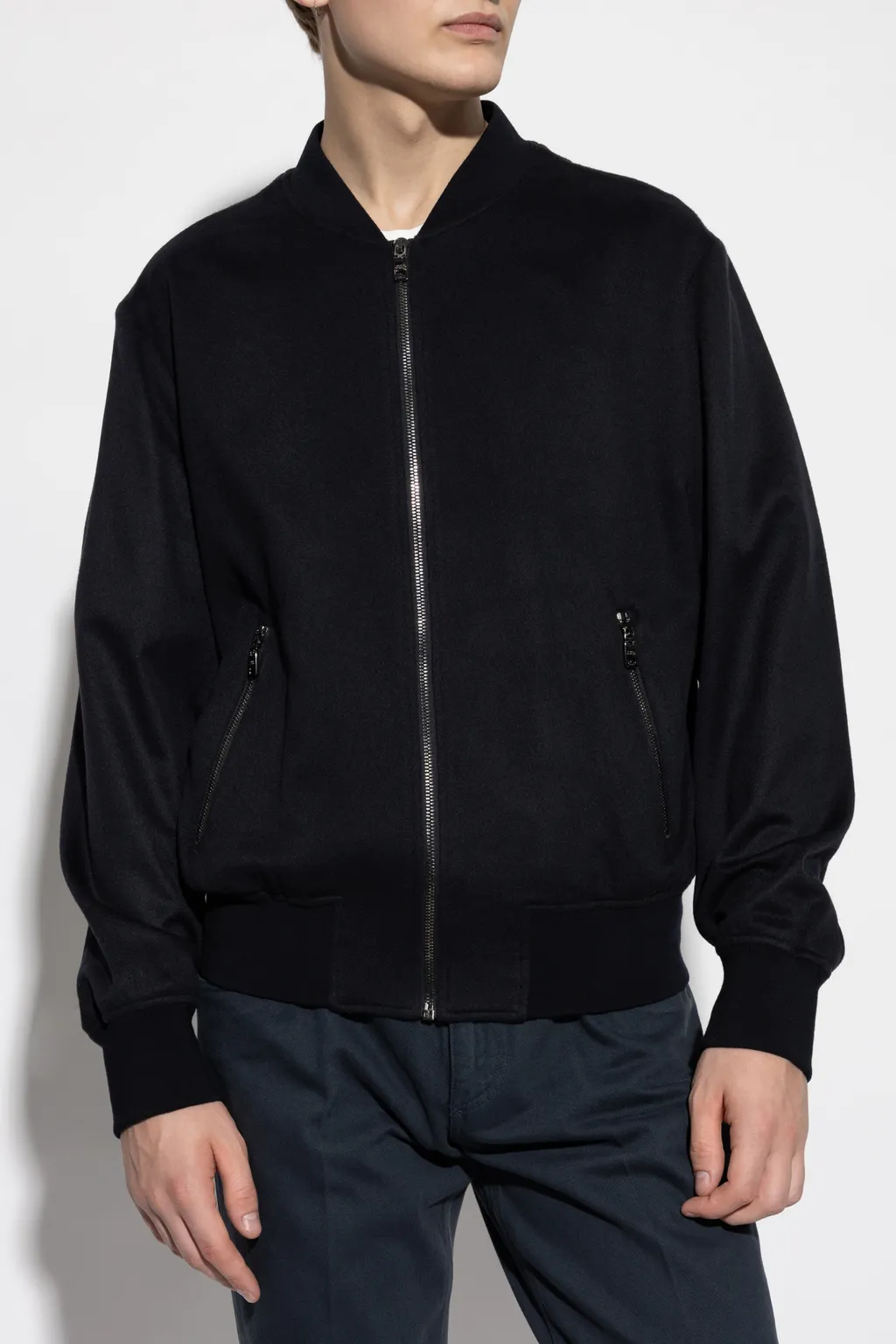 Zip-Up Bomber Jacket