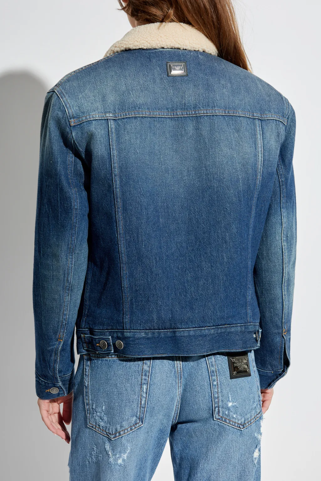 Logo Plaque Denim Jacket