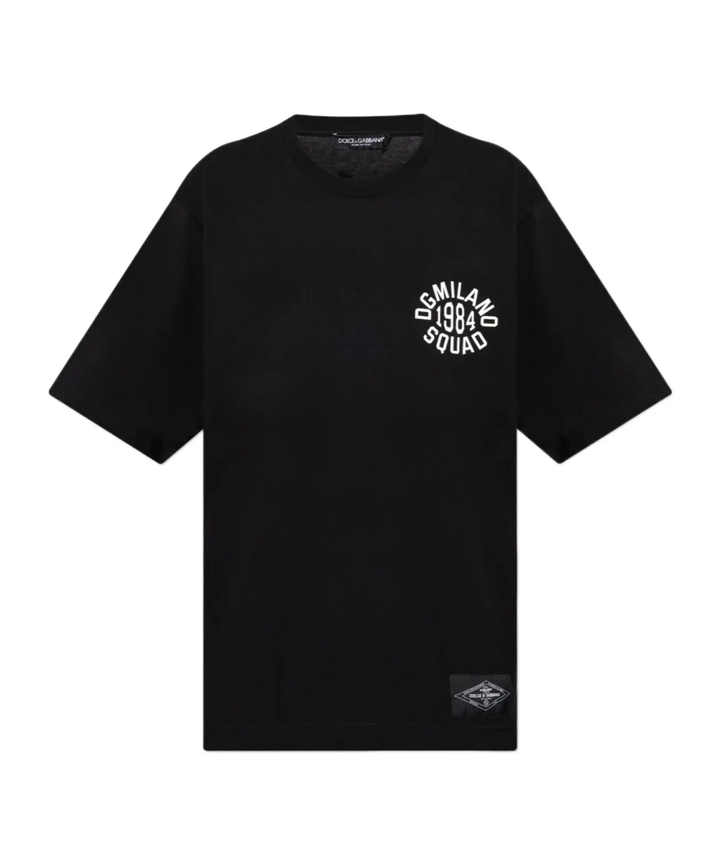 Logo Printed Crewneck T-Shirt