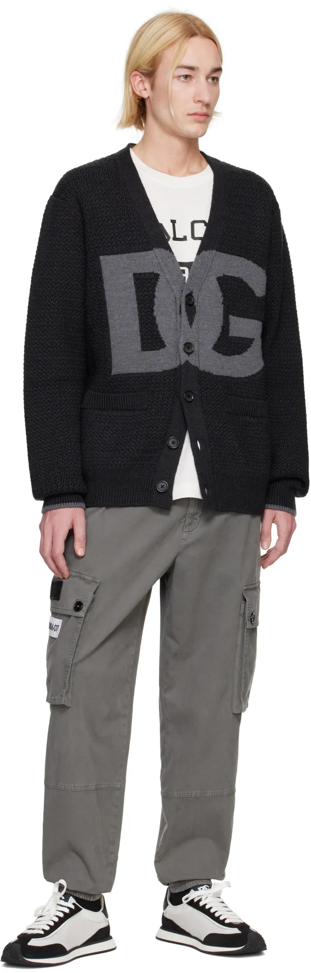 Logo Patch Drawstring Pants