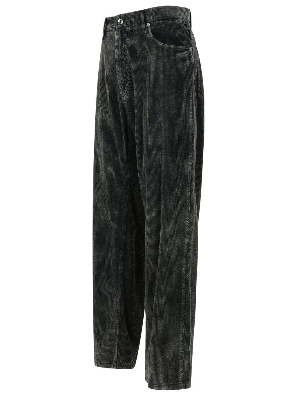 Logo Patch Corduroy Pants