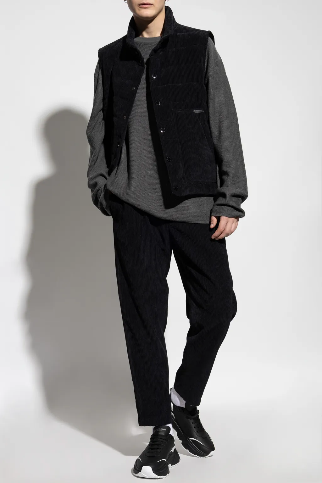 Logo Patch Crewneck Jumper
