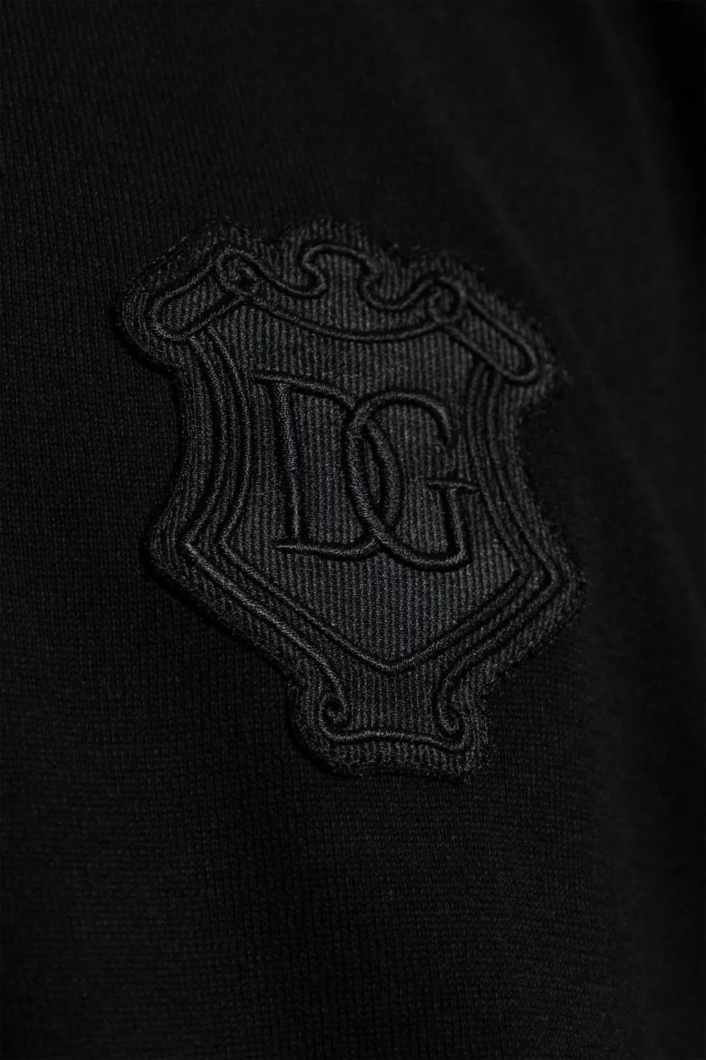 Dg Logo Embroidered Polo Shirt