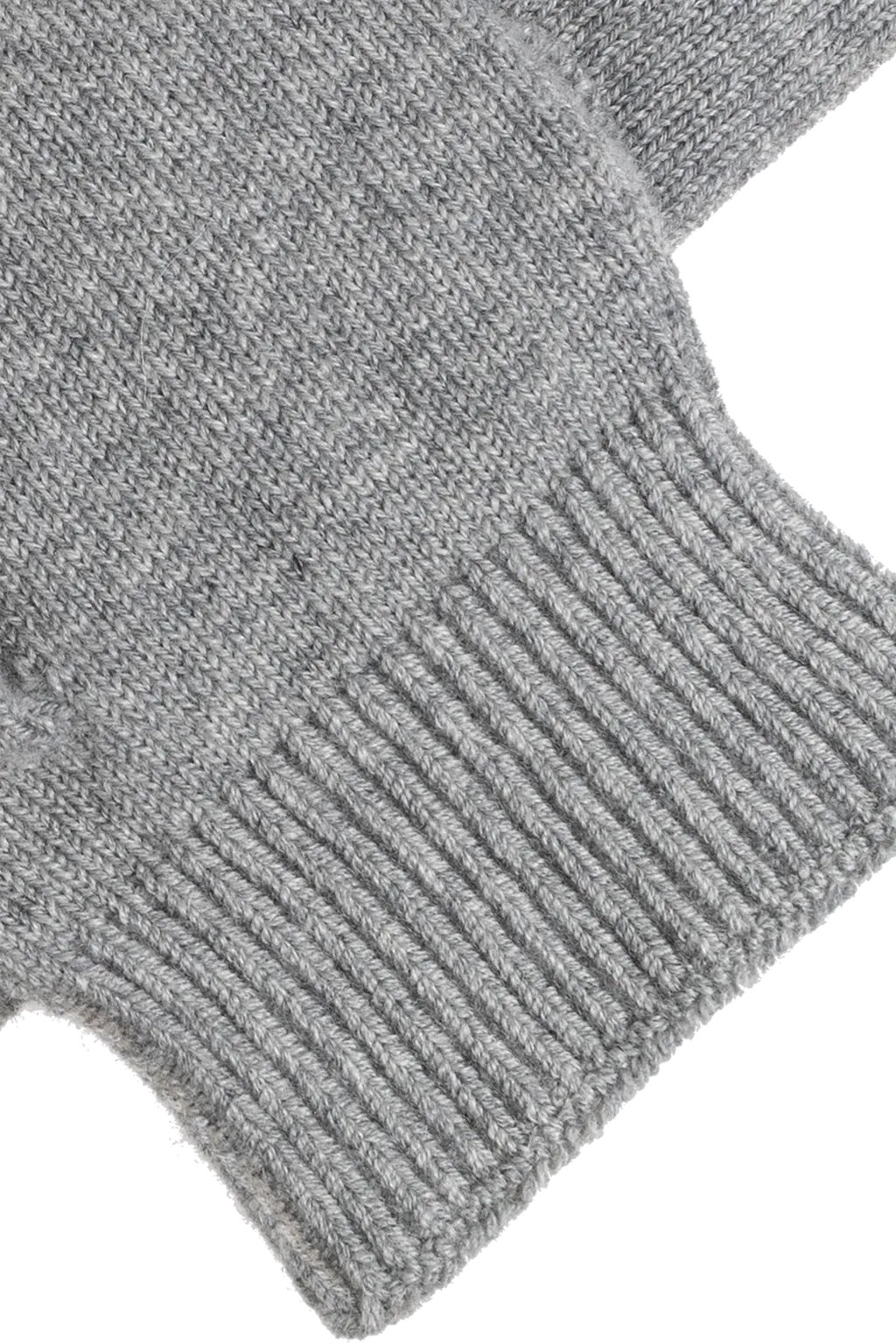 Logo-Intarsia Cashmere Gloves