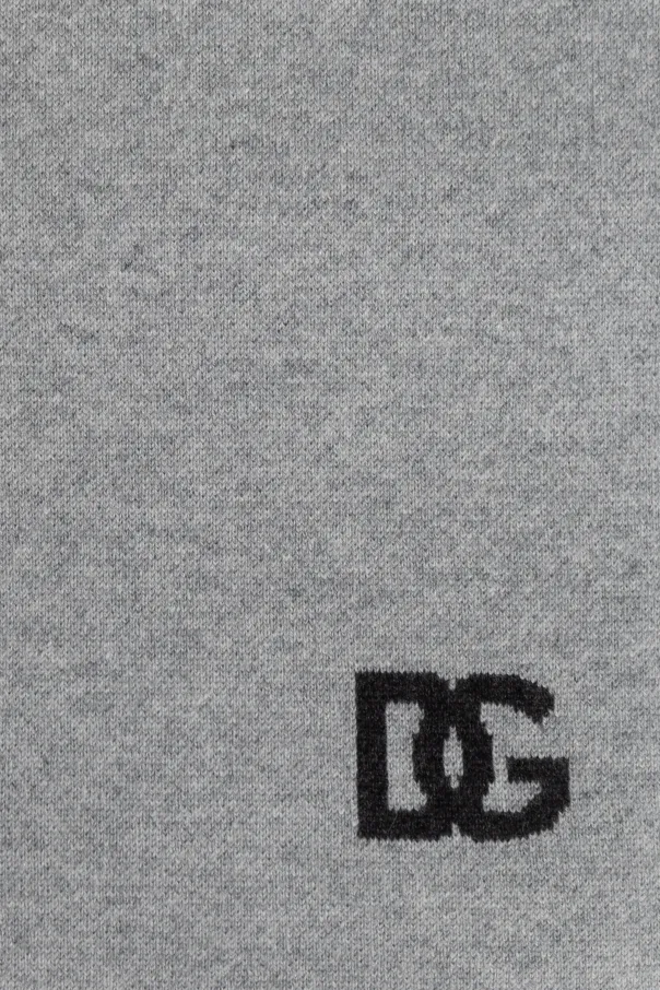 Logo Intarsia Scarf
