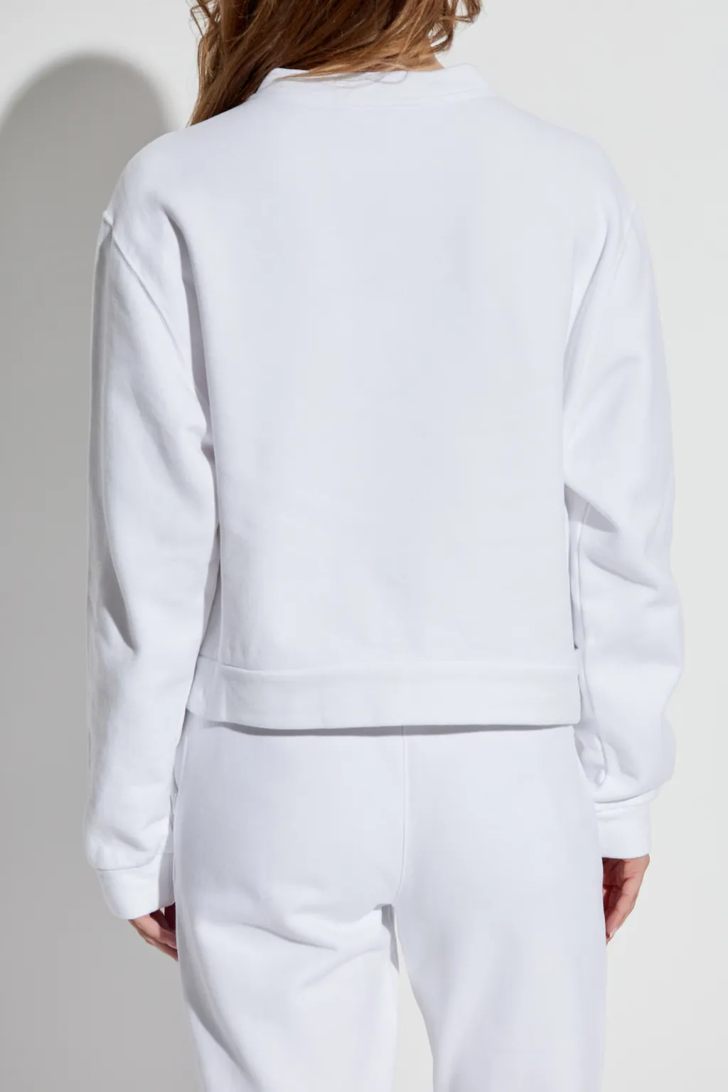 Logo Embroidered Crewneck Sweatshirt