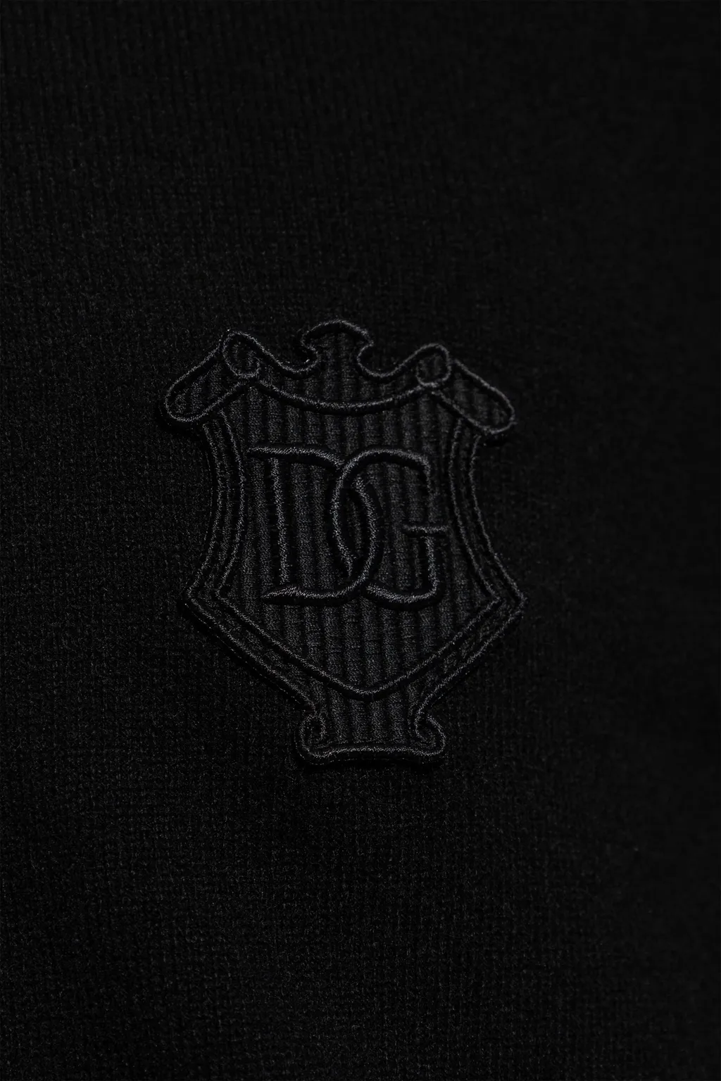 Dg Embroidered Crewneck Jumper