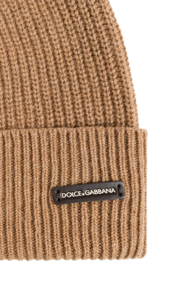 Logo Patch Knitted Beanie