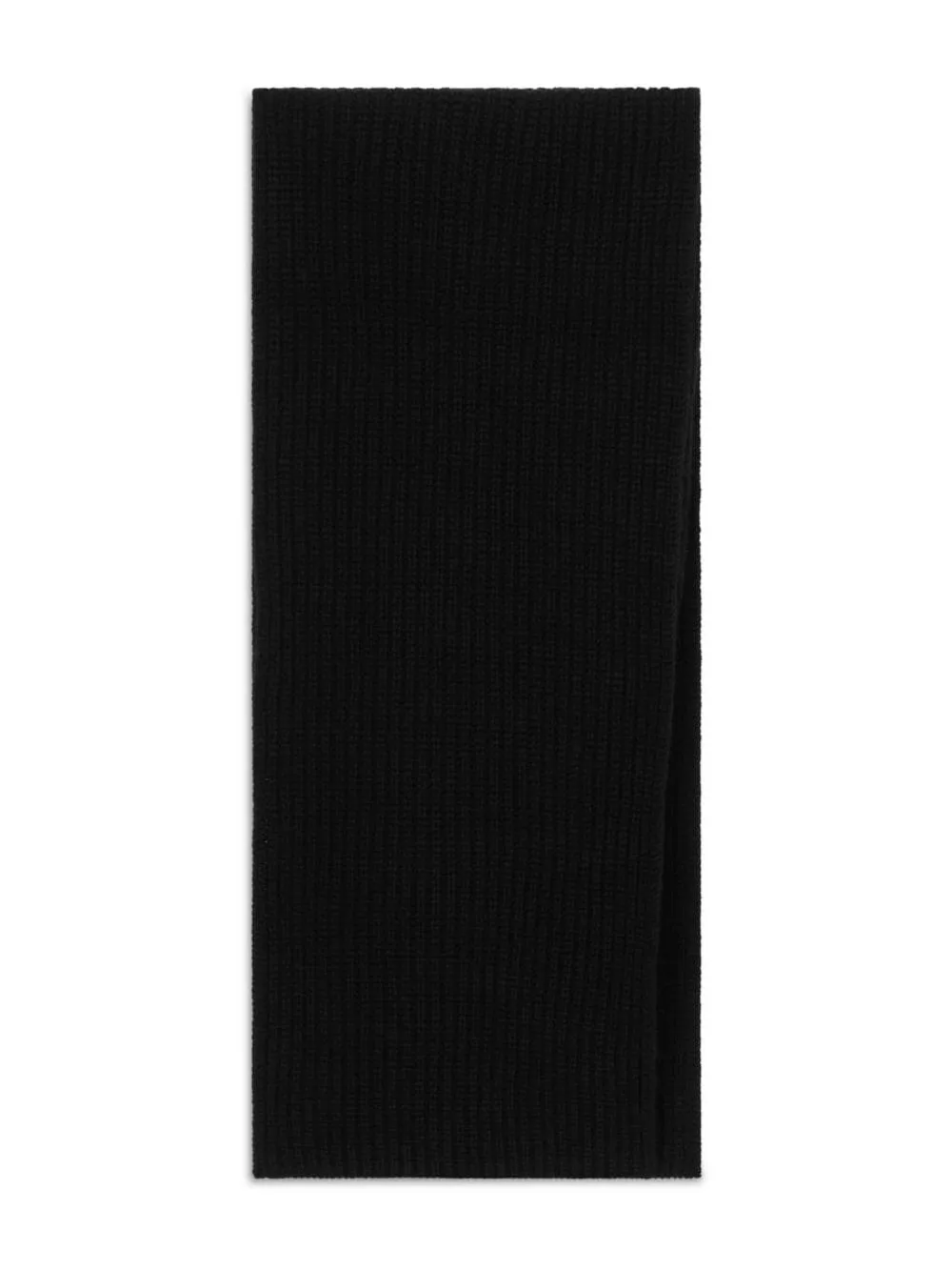 Logo Patch Knitted Scarf