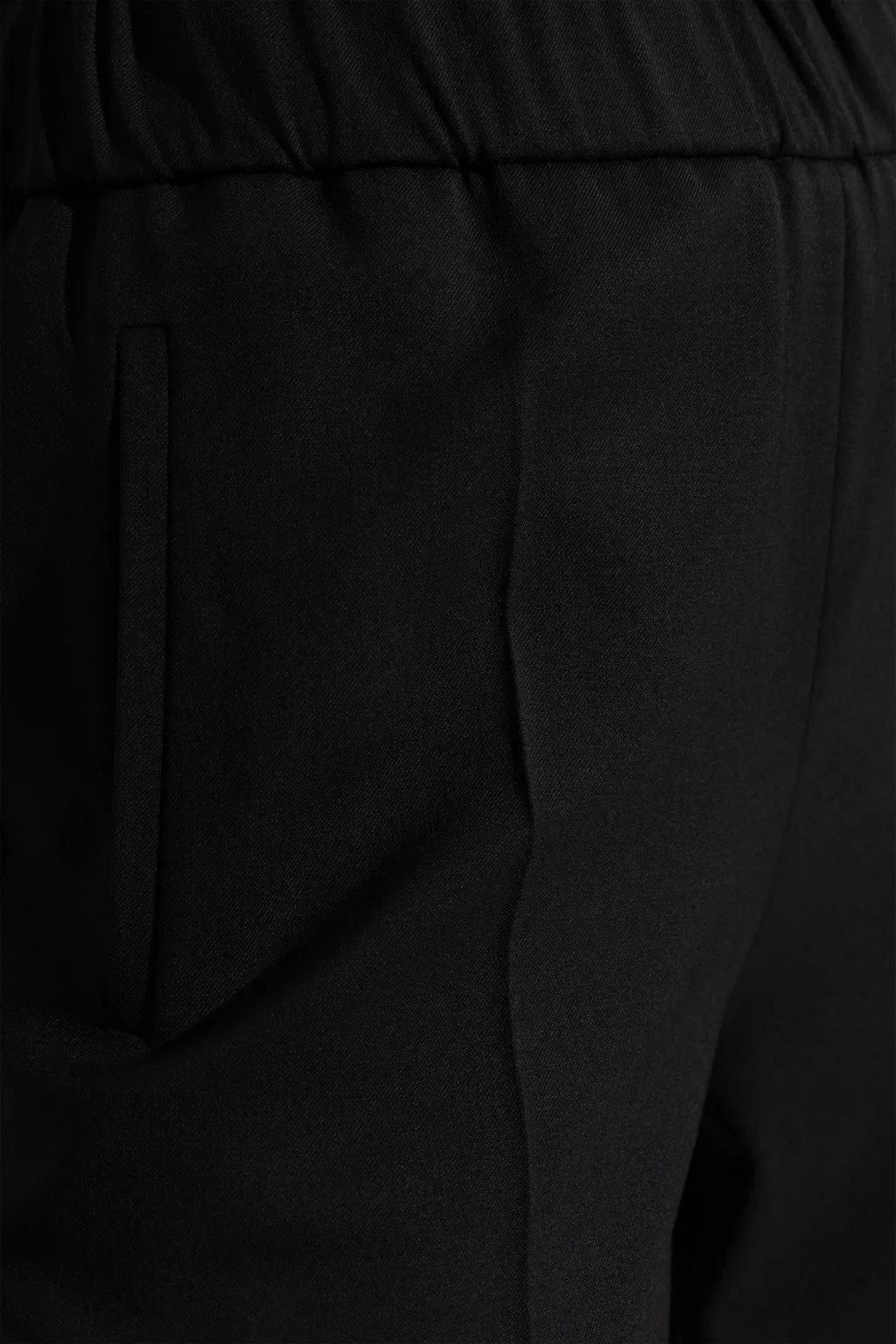 Flared Stretch Twill Pants