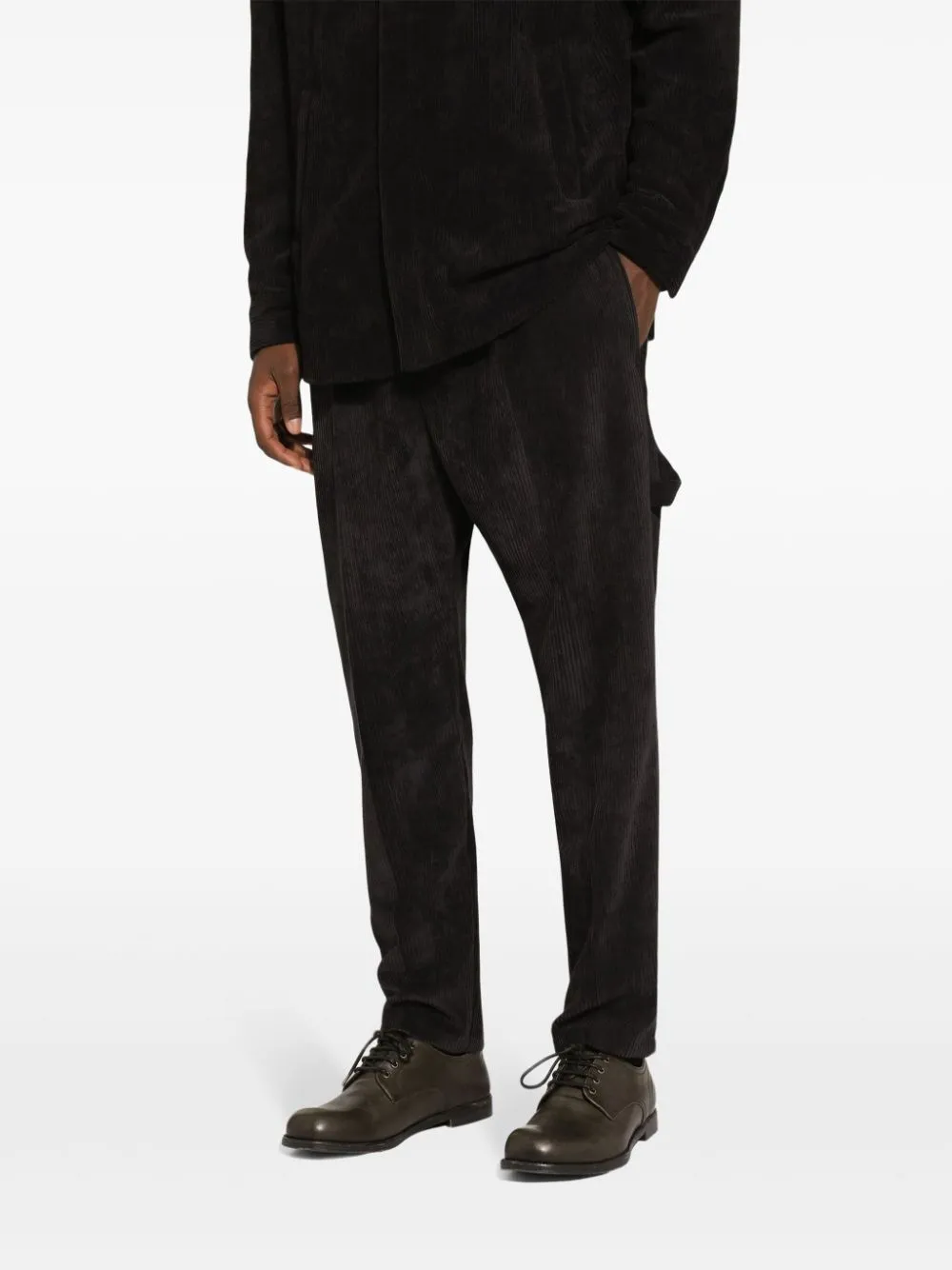 Straight Leg Corduroy Pants